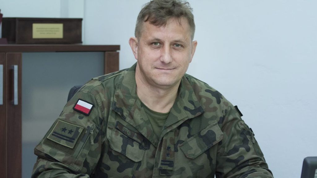 ppłk Dariusz Kozłowski, nowy zastępca komendanta CSWOT w Toruniu, fot. CSWOT