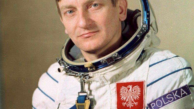 Mirosław Hermaszewski - pierwszy polski kosmonauta. Fot. Roskosmos [roscosmos.ru]