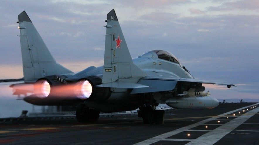 Samolot pokładowy MiG-29K. Fot. www.migavia.ru