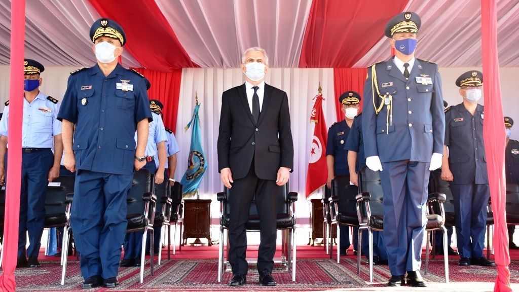 Minister obrony Tunezji Brahim Bartagi, fot. Ministerstwo Obrony Tunezji