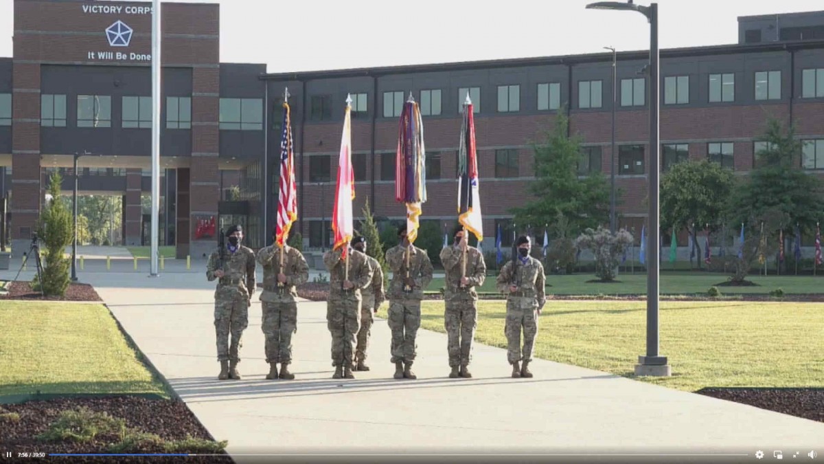Fot. US Army V Corps, (materiał video z oficjalnej ceremonii, zamieszczony w mediach społecznościowych V Corps)