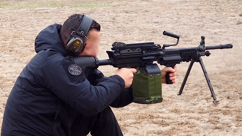 FN MINIMI. Fot. J.Sabak