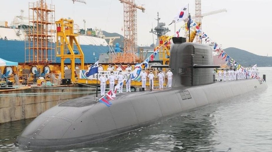 Okręt podwodny “Dosan Ahn Chang-ho”. Fot. Południowokoreańska marynarka wojenna