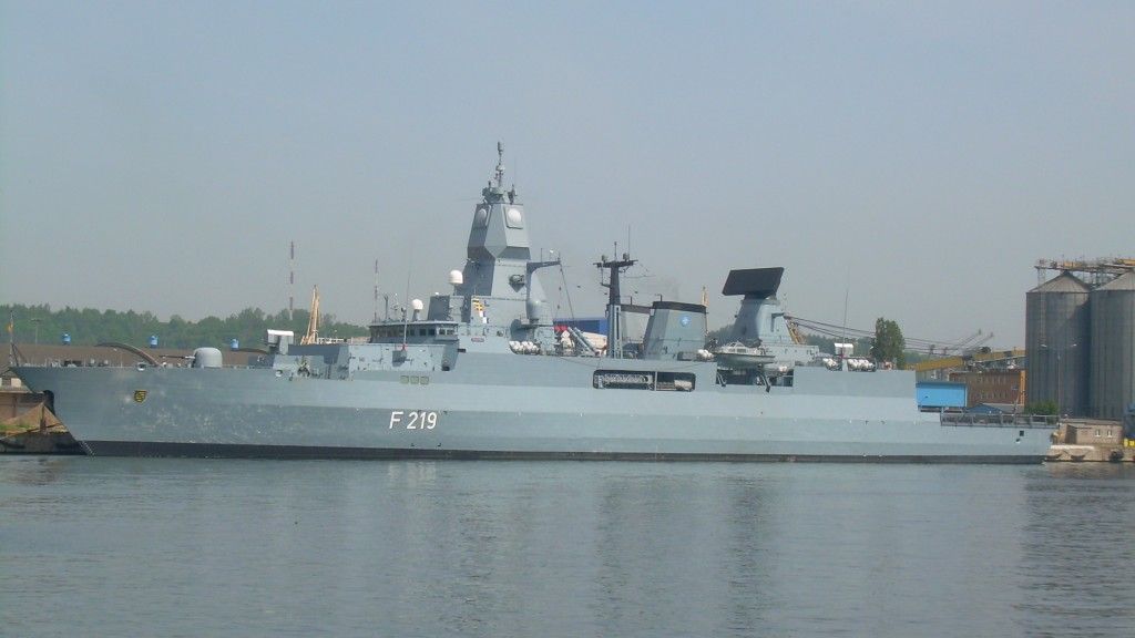 Fregata F124 Sachsen jest koncepcyjnie zbliżona do proponowanych dla MW RP fregat MEKO A-300 PL. Fot. M.Dura