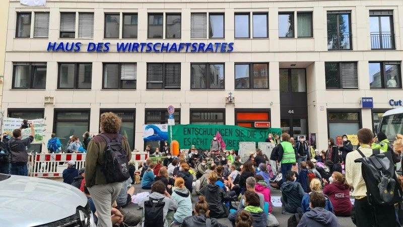 fot. Twitter / Extinction Rebellion Deutschland