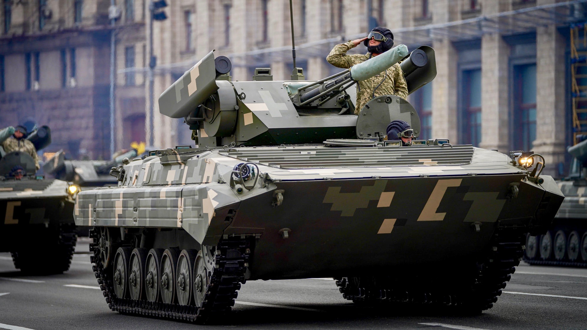 Ukraińska modernizacja BMP-1 dalej na służbie