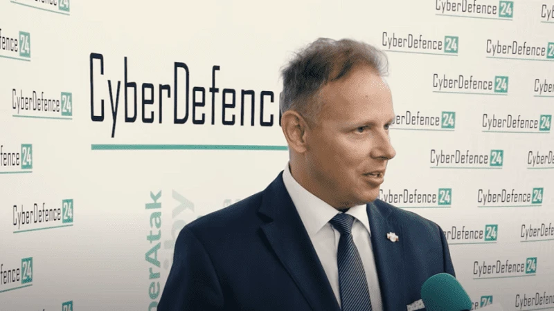 Robert Kośla, dyrektor Departamentu Cyberbezpieczeństwa KPRM/ fot. CyberDefence24.pl