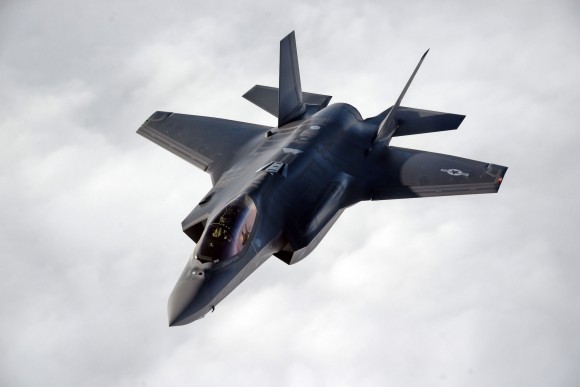 Amerykański F-35A. Fot. SA Christine Groening/USAF