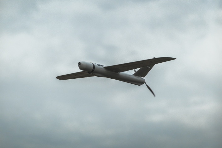 Ukraińska straż graniczna używa dronów Warmate? [WIDEO]