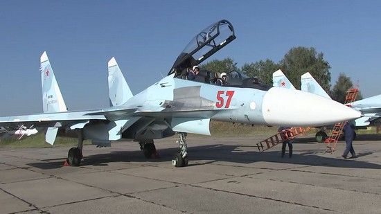 Minoborona pokazywała w czasie wspólnego dyżuru sił powietrznych jedynie własne samoloty. Fot. mil.ru