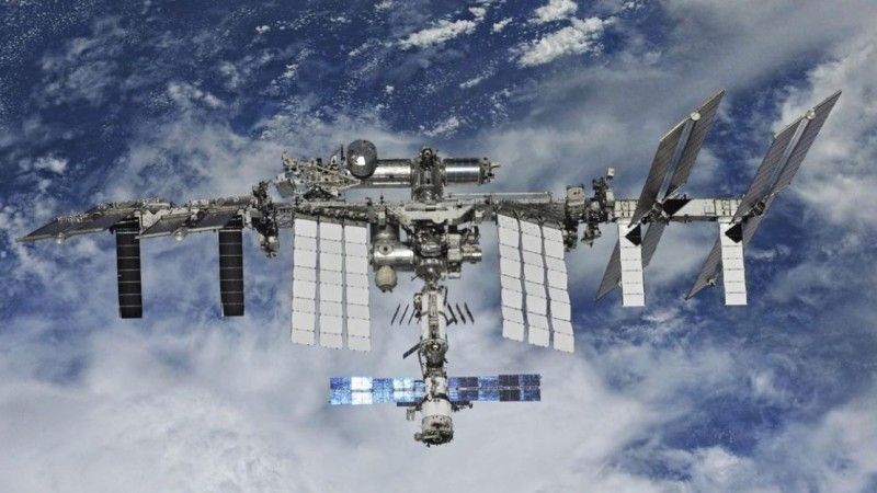 Międzynarodowa Stacja Kosmiczna. Fot. @roscosmosofficial