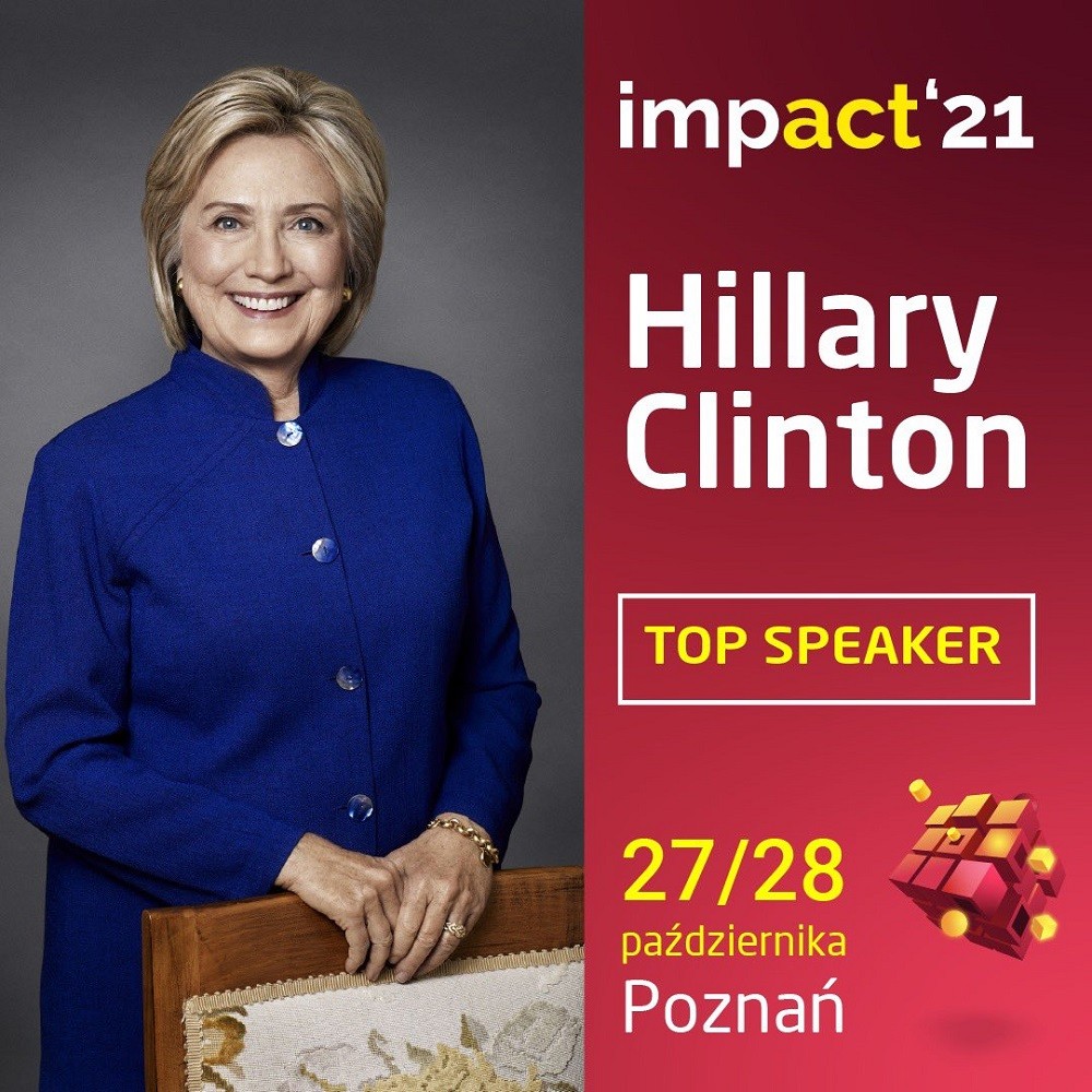 Hillary Clinton / fot. Impact’21 - materiały prasowe