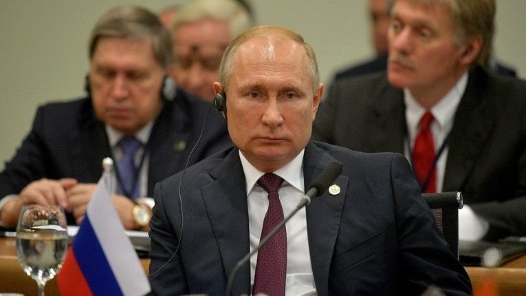 Prezydent Federacji Rosyjskiej Władimir Putin podczas szczytu BRICS w Brazylii. Fot. kremlin.ru