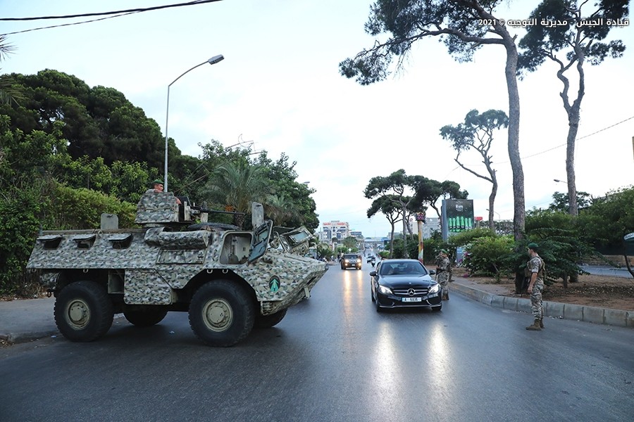 Spokój na terenie walk przywróciło libańskie wojsko. Fot. lebarmy.gov.lb