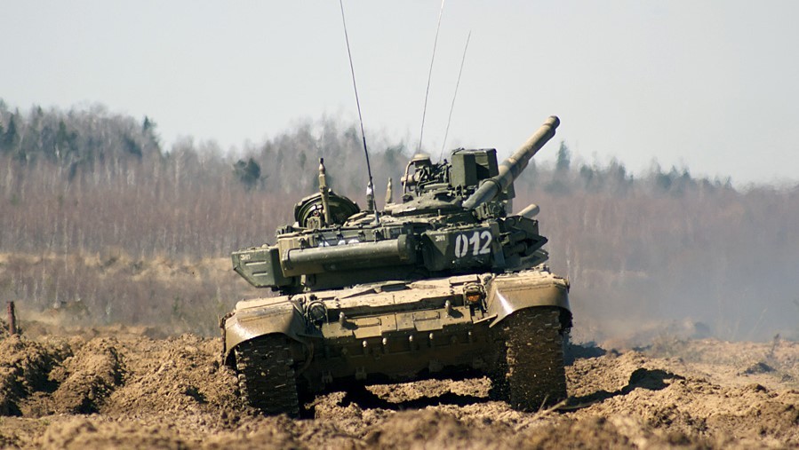 Zdjęcie ilustracyjne: rosyjskie T-90. Fot. mil.ru