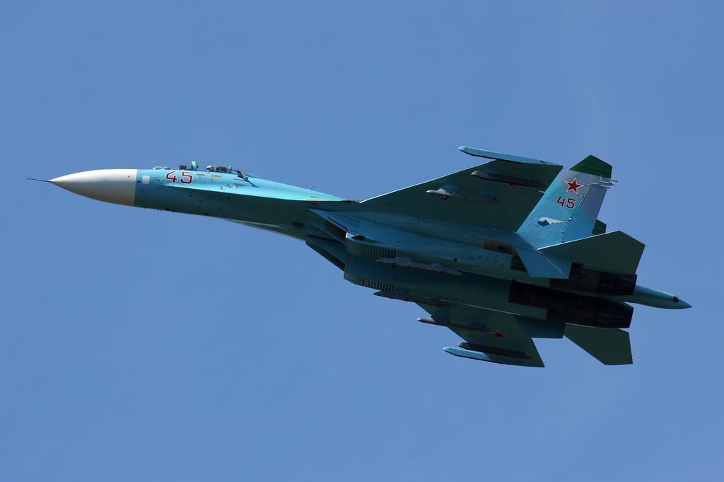 Zdjęcie ilustracyjne (rosyjski Su-27S). Fot. Igor Dvurekov/Wikimedia Commons/CC BY SA 3.0.
