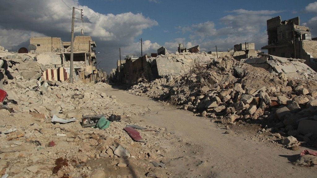 Zniszczenia w Aleppo. Fot. The Foreign, Commonwealth & Development Office/ wikipedia.com/OGL v1.0