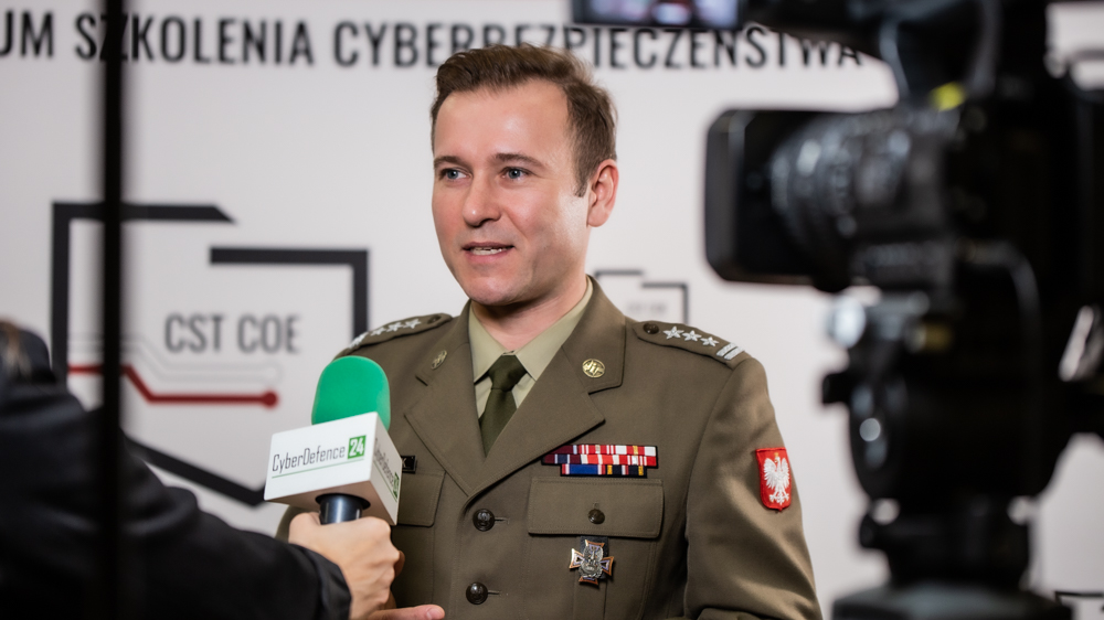 Płk dr inż. Rafał Kasprzyk, zastępca dziekana WAT Wydziału Cybernetyki/ fot. Robert Suchy; Grupa Defence24