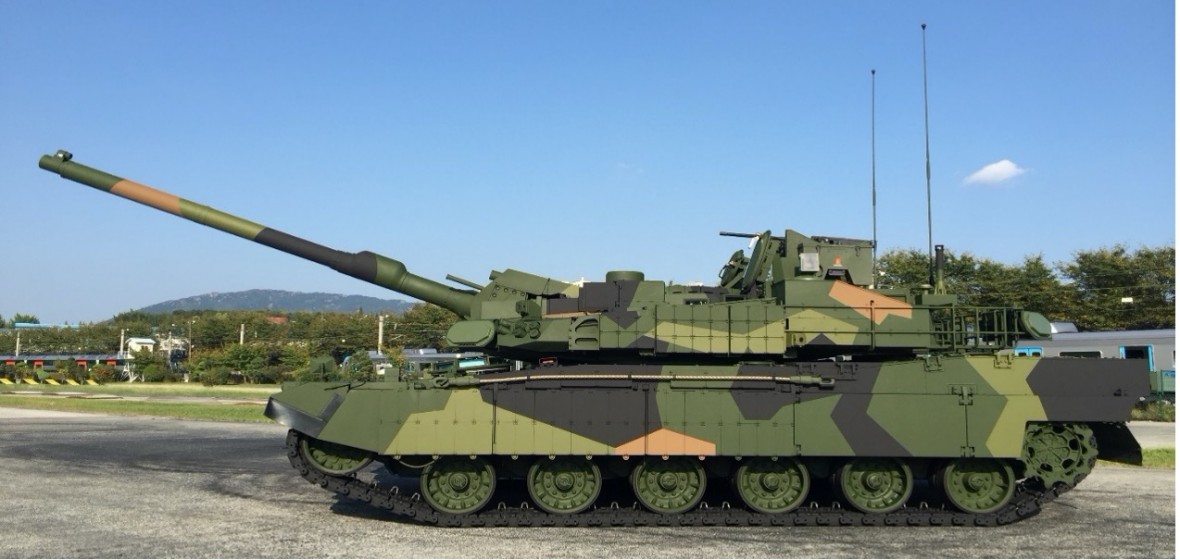 Czołg podstawowy K2NO. Fot. Hyundai Rotem
