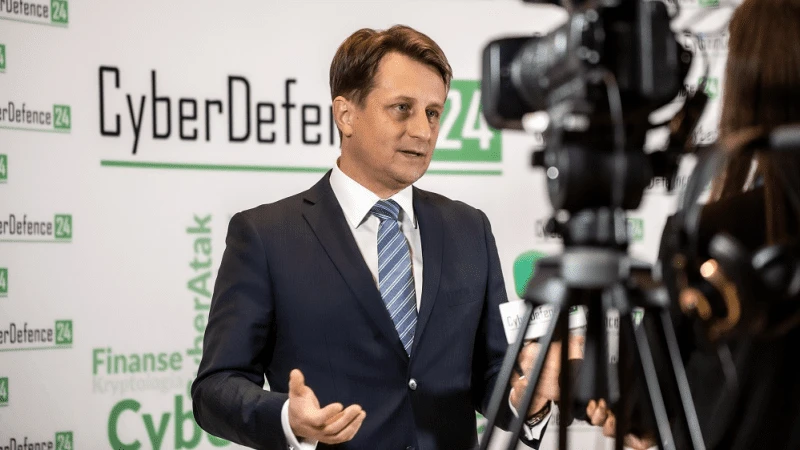 Krzysztof Szubert, pełnomocnik prezesa Rady Ministrów ds. Europejskiej Polityki Cyfrowej i pełnomocnik RP ds. Szczytu Cyfrowego ONZ - IGF 2021/ fot. Robert Suchy; Grupa Defence24.pl