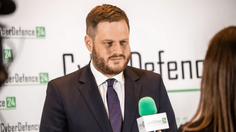 Janusz Cieszyński, sekretarz stanu i pełnomocnik ds. cyberbezpieczeństwa w KPRM/ fot. Robert Suchy; Grupa Defence24