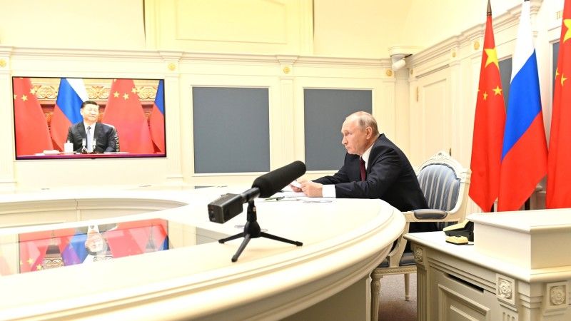 Rozmowa Putin i Jinping