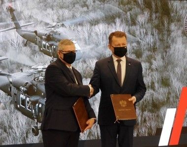 Prezes PZL Mielec i szef MON