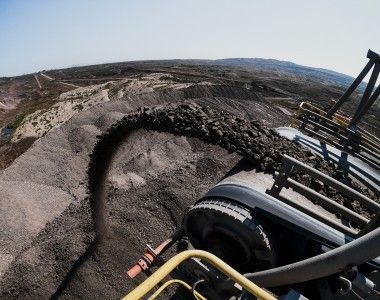 kopalnia maszyny węgiel