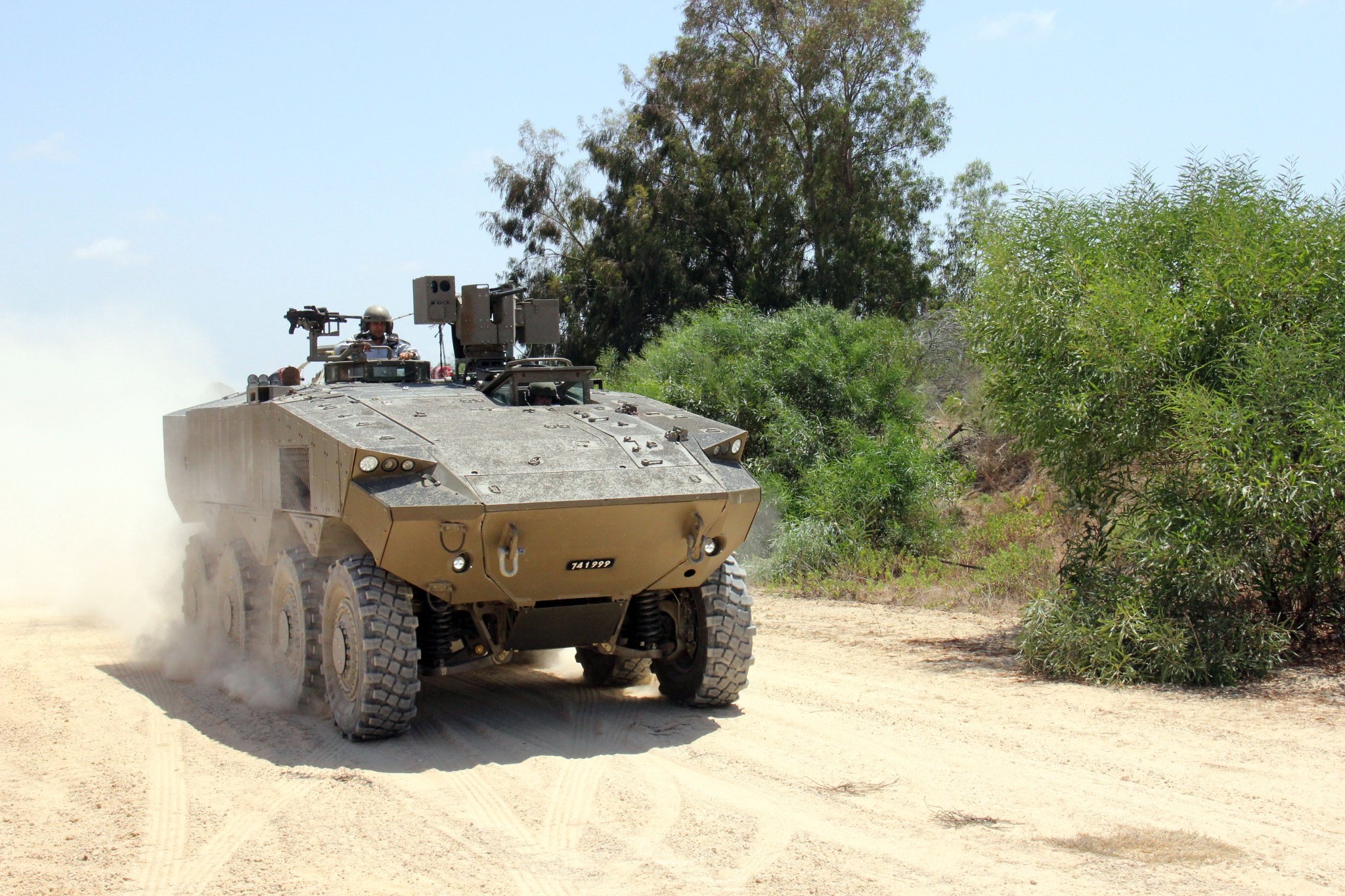 Israel military vehicles