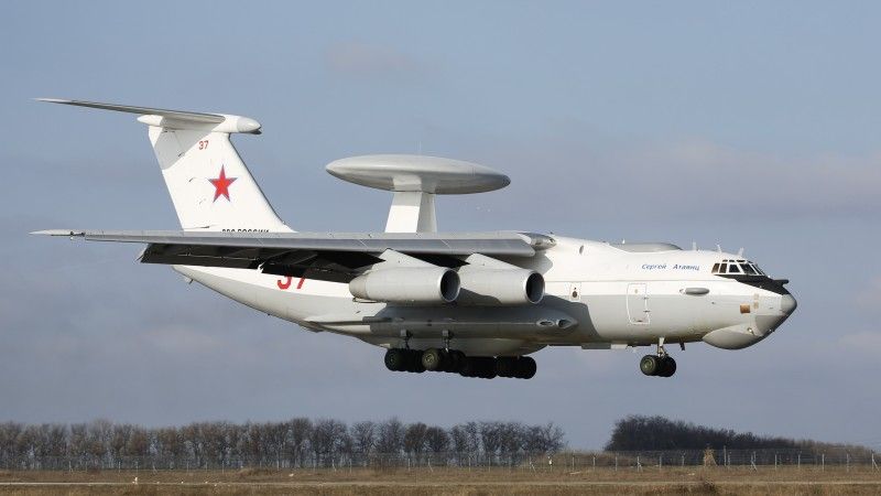 A-50U, awacs, samolot wczesnego ostrzegania, Ił-76