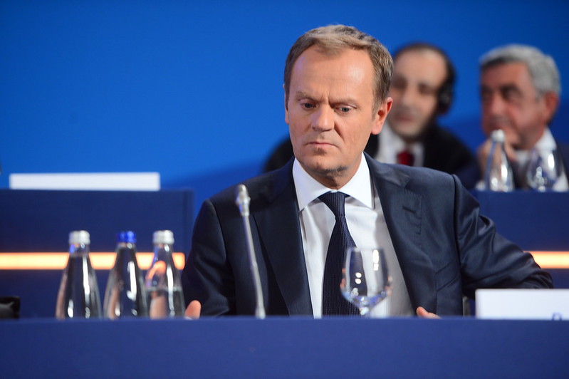 Donald Tusk z ochroną SOP