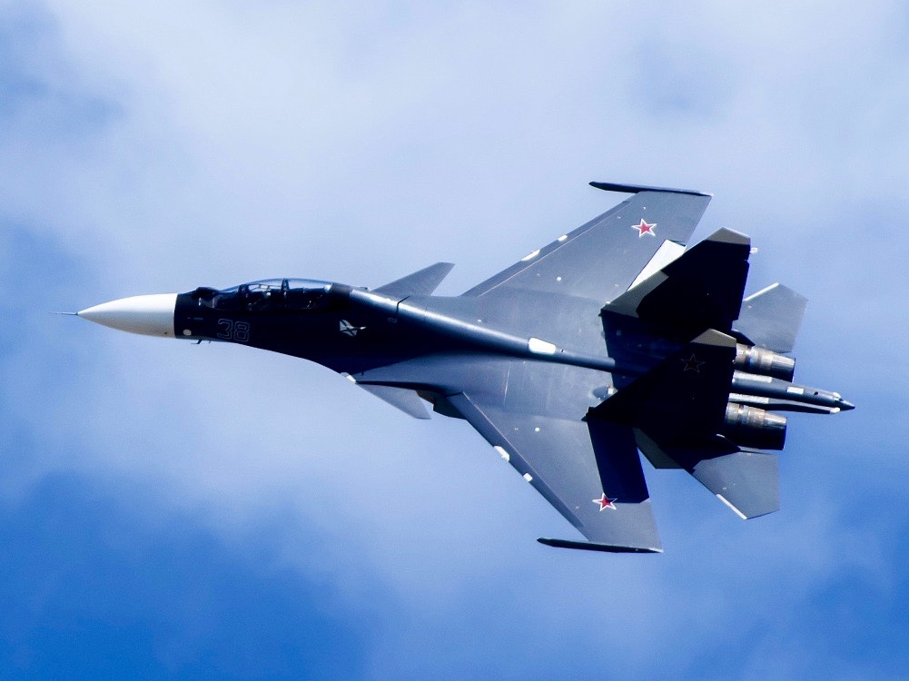 Myśliwiec Su-30 rozbił się w Rosji