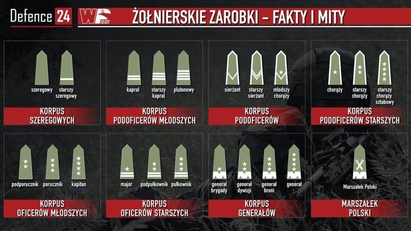 Uposażenia Grafika Katarzyna Głowcka Defence24, fot. Maciej Szopa Defence24