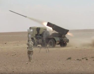 Wyrzutnia rakiet Syria