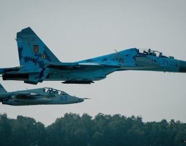 Zmodernizowane Su-25 i Su-27 Sił Powietrznych Ukrainy