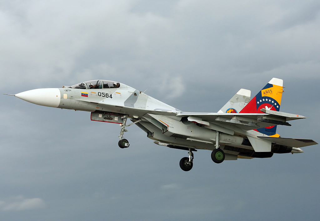 Su-30 rozbił się w Wenezueli