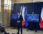 Janusz Cieszyński podczas konferencji prasowej