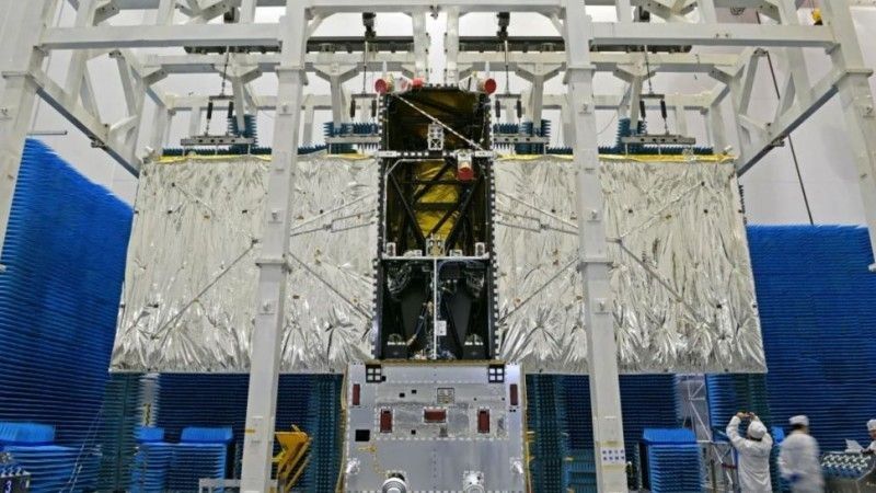 Satelita L-SAR 01A podczas testów