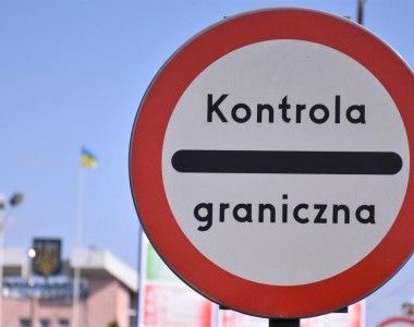 Znak kontrola graniczna