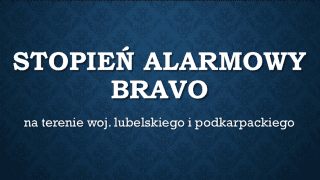stopień alarmowy BRAVO