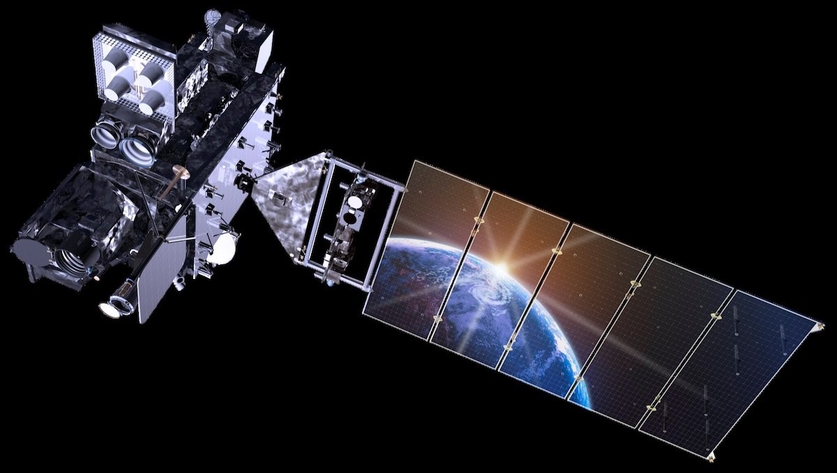 Altitudinea satelitului meteo GOES-T.  Lucrări comune de Lockheed Martin, NASA și NOAA