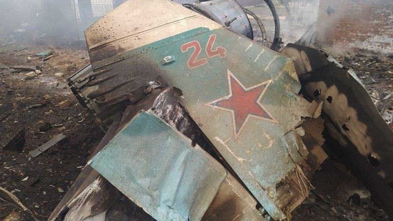Szczątki Su-34