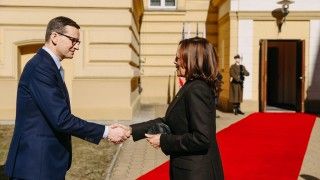 morawiecki i harris
