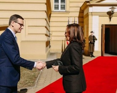 morawiecki i harris