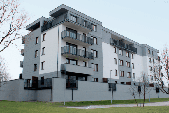 Blok mieszkalny w Słupsku