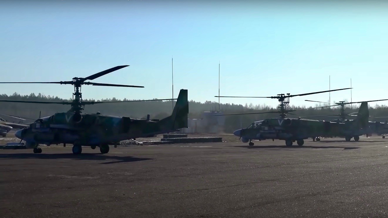 Ka-52 Ukraine Operation