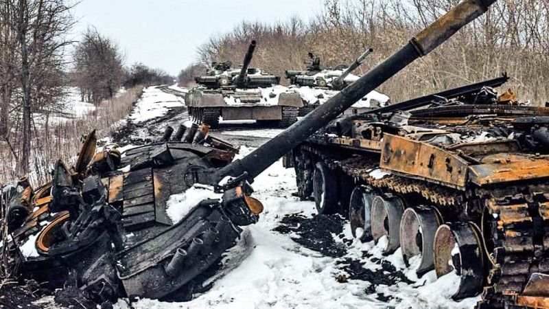 Czołgi podczas wojny na Ukrainie