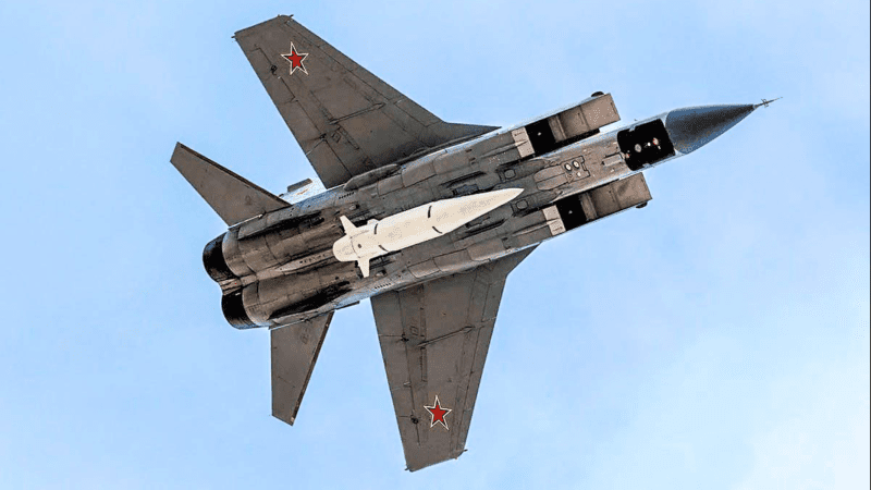 MiG-31K z Kinżałem