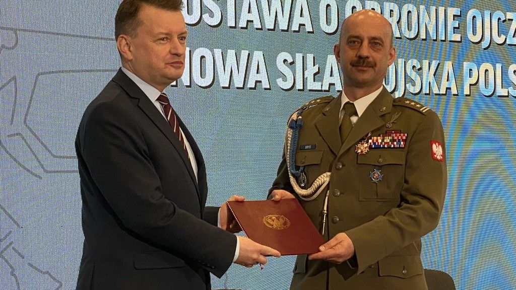 Nominacja płk. Mirosława Brysia