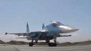 Su-34 with FAB-250 bombs
